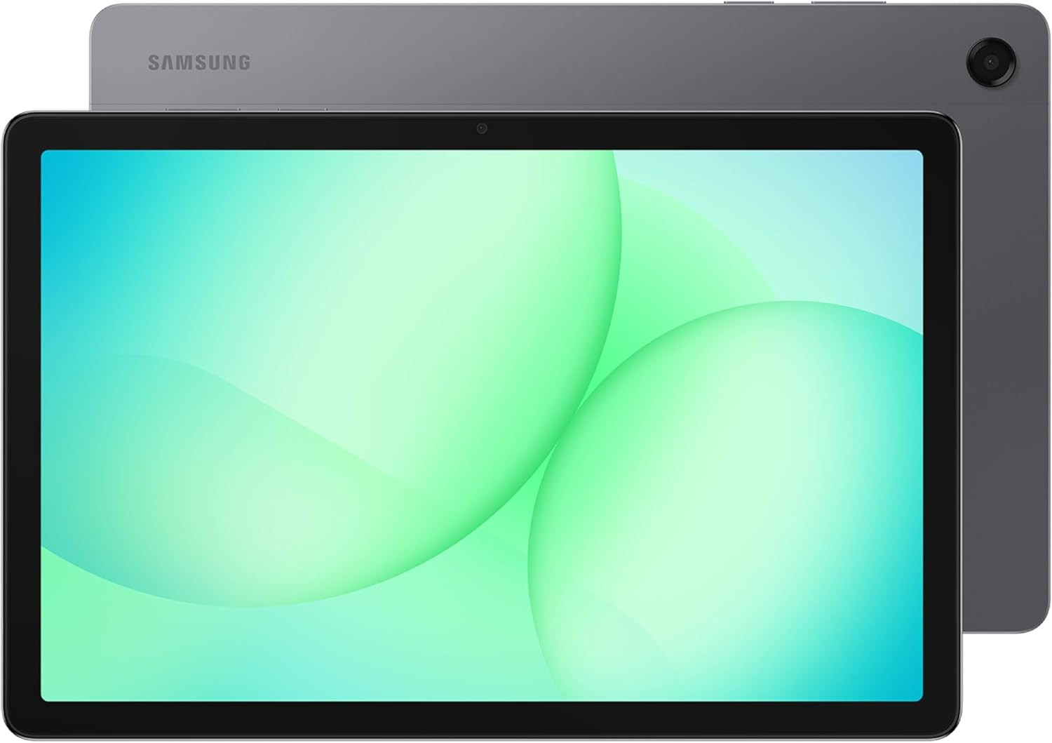 三星 Galaxy Tab A11+ 6GB 内存,128GB 存储,优化性能,持久电池,可扩展存储,大显示屏,杜比全景声扬声器,AI 辅助,超薄,轻便,2 年保修,灰色